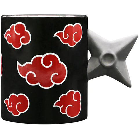 Naruto Shippuden - Shuriken Akatsuki 3D Handle Mug (Ceramic, 16 oz.) - ABYstyle - Image 2