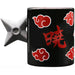 Naruto Shippuden - Shuriken Akatsuki 3D Handle Mug (Ceramic, 16 oz.) - ABYstyle