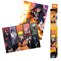 Naruto Shippuden -  Team 7 & 4th Great Ninja War Boxed Poster Set (20.5