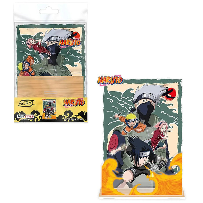 Naruto - Team 7 Diorama Standee Figure (4.5" Acrylic) - ABYstyle - Acryl Series