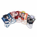 Naruto - Team 7 Shaped Coasters 4-Piece Set - Bioworld
