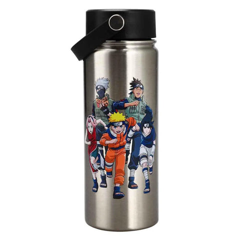 Naruto - Team 7 Stainless Steel Bottle (17 oz.) - Bioworld
