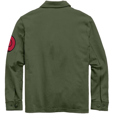Naruto Shippuden - Adult-Size Kakashi Hatake Olive Chore Jacket - Bioworld - Image 3