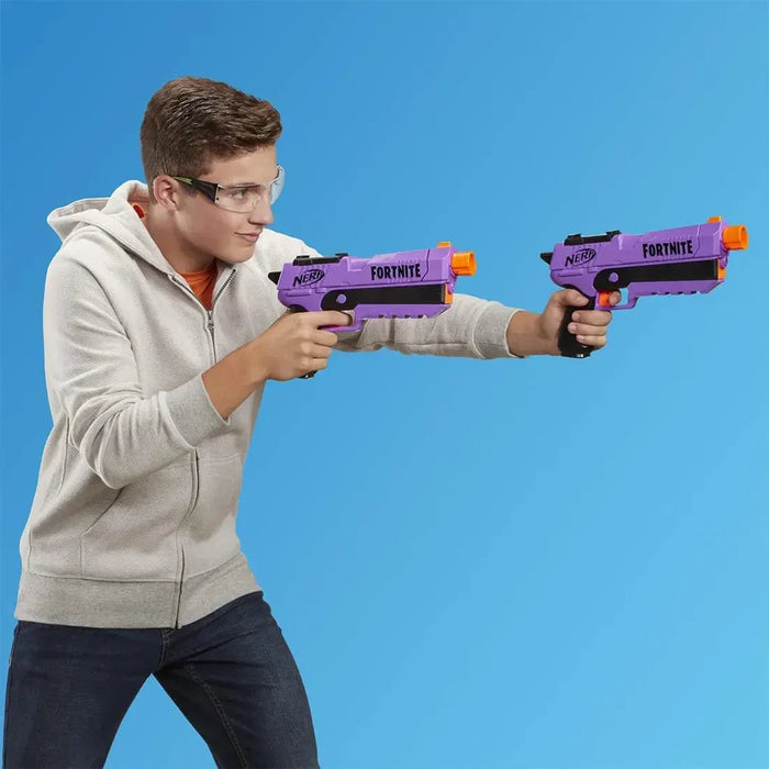 Nerf [Fortnite] - DP-E Foam Dart Toy Gun Blasters (Set of 2) - Hasbro