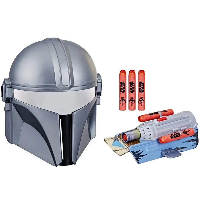 Nerf [Star Wars: The Mandalorian] - Mask & Gauntlet Foam Dart Toy Gun - Hasbro