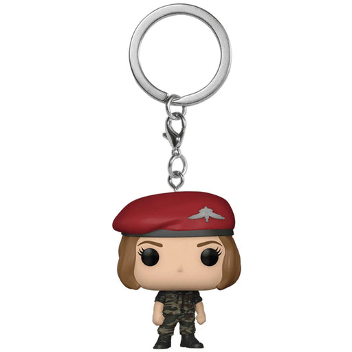 Netflix: Stranger Things - Robin in Hunter Outfit Figure Keychain - Funko - Pocket Pop! Keychain Series