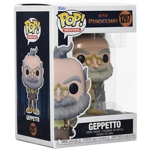 Netflix's Pinocchio - Geppetto Figure (#1297) - Funko - Pop! Movies Series