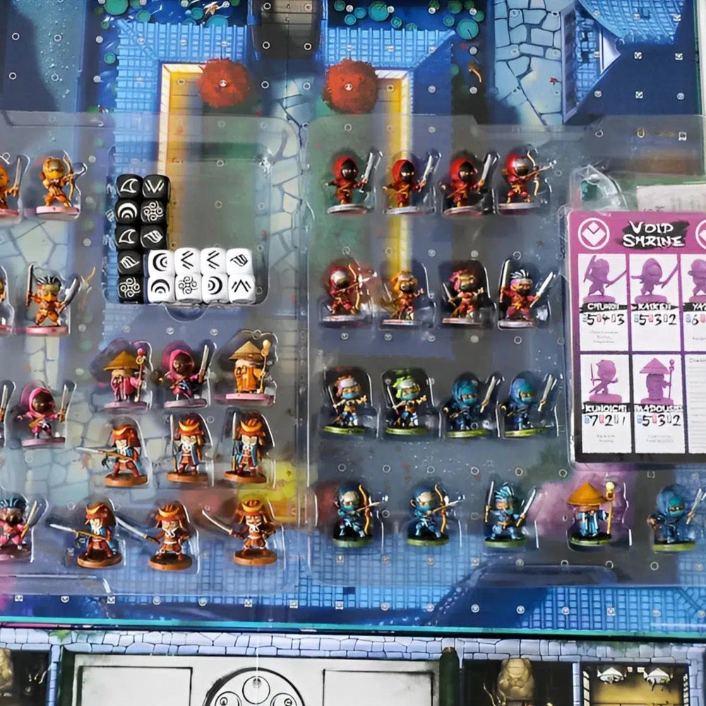 Ninja All-Stars – Erweiterung Clan Kitsune – Asmodee, Brettspiel-Figurenset, Für 2–4 Spieler Ab 14 Jahren, Spieldauer Ca. 90 Min. Ninja All-Stars – Erweiterung Clan Kitsune – Asmodee, Brettspiel-Figurenset, Für 2–4 Spieler Ab 14 Jahren, Spieldauer Ca. 90 Min.