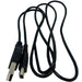 Nintendo 3DS & DSi - Rechargeable USB Transfer Charging Cable - Old Skool