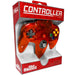 Nintendo 64 - Fire Orange Wired Controller (6' Cable) - Old Skool