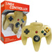 Nintendo 64 - Gold Wired Controller (6' Cable) - Old Skool