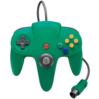 Nintendo 64 - Green Wired Controller - XYAB- Image 3