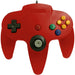 Nintendo 64 - Red Wired Controller - Old Skool