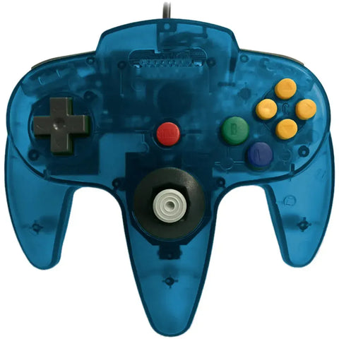 Nintendo 64 - Turquoise Wired Controller (6' Cable) - Old Skool