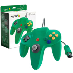 Nintendo 64 Wired Controller (Green) - XYAB