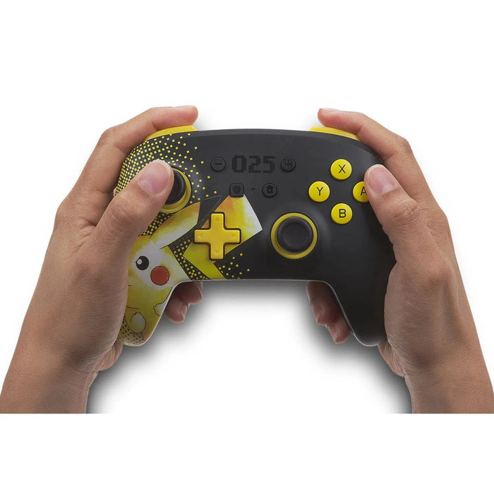 Nintendo Switch Controller (Pikachu 025 Version) - PowerA - Enhanced Wireless Controller