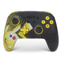 Nintendo Switch Controller (Pikachu 025 Version) - PowerA - Enhanced Wireless...- Image 1
