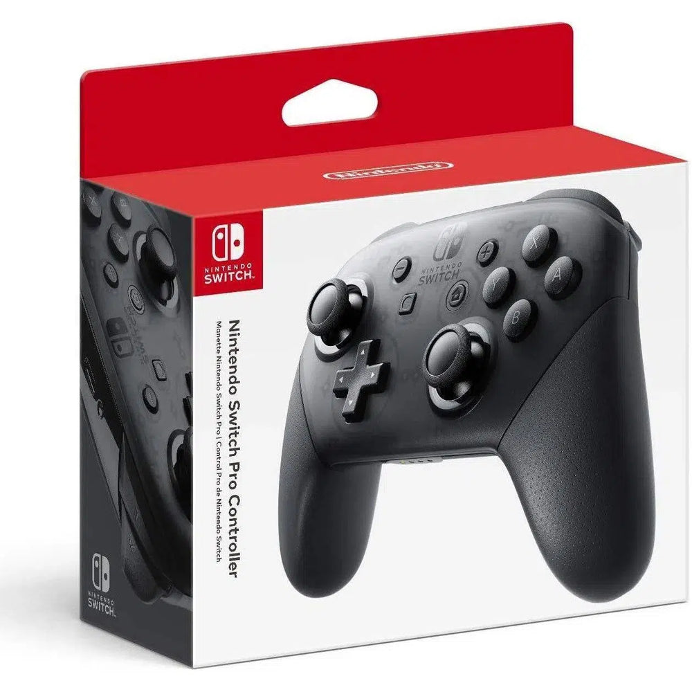 Nintendo Switch Pro Controller (Black) - Official Nintendo Branded Controller