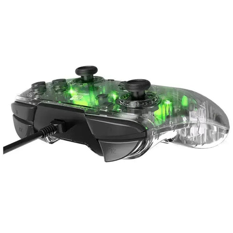 Nintendo Switch Wired Controller (Glowing Afterglow Version) - pdp - Deluxe Edition