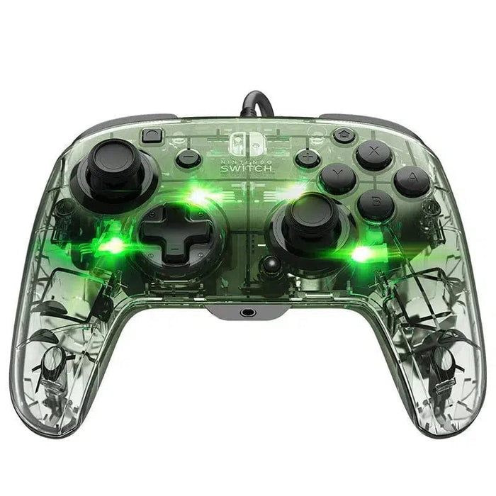Nintendo Switch Pod Controllers Led Nintendo Switch Wired Controller (Glowing Afterglow Version) - pdp - D ...