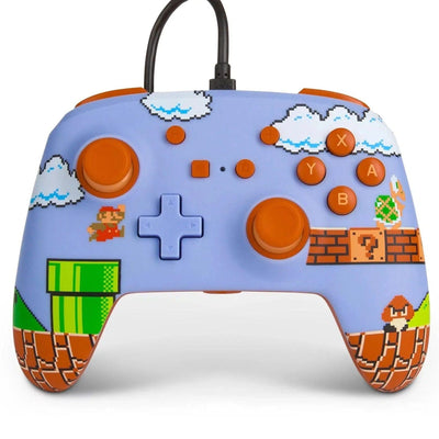 Nintendo Switch Wired Controller (Super Mario Bros. Version) - PowerA - Enhanced Edition