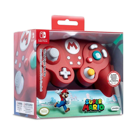 Nintendo Switch Wired Controller (Super Mario Bros. Version) - pdp - Fight Pad Pro GameCube Style