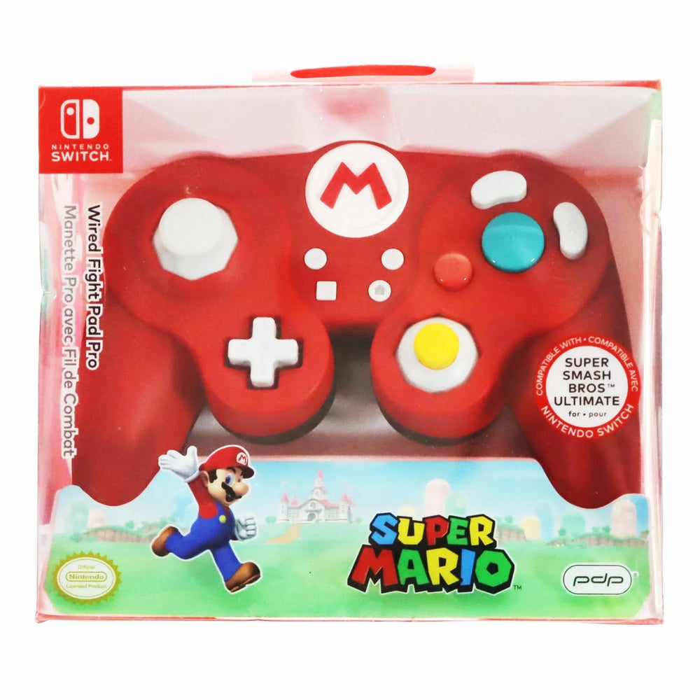 Nintendo Switch Wired Controller (Super Mario Bros. Version) - pdp - F ...
