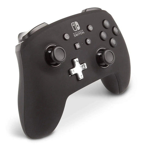 Nintendo Switch Wireless Controller (Black) - PowerA - Enhanced Edition