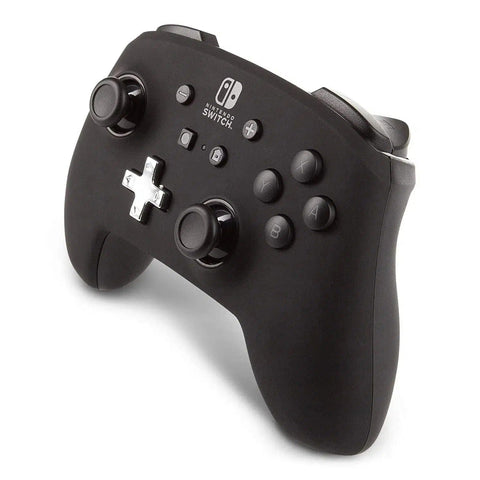 Nintendo Switch Wireless Controller (Black) - PowerA - Enhanced Edition