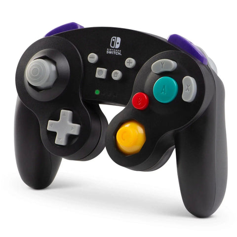 Nintendo Switch Wireless Controller (Black) - PowerA - GameCube Style