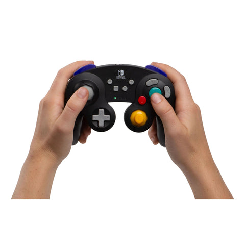 Nintendo Switch Wireless Controller (Black) - PowerA - GameCube Style