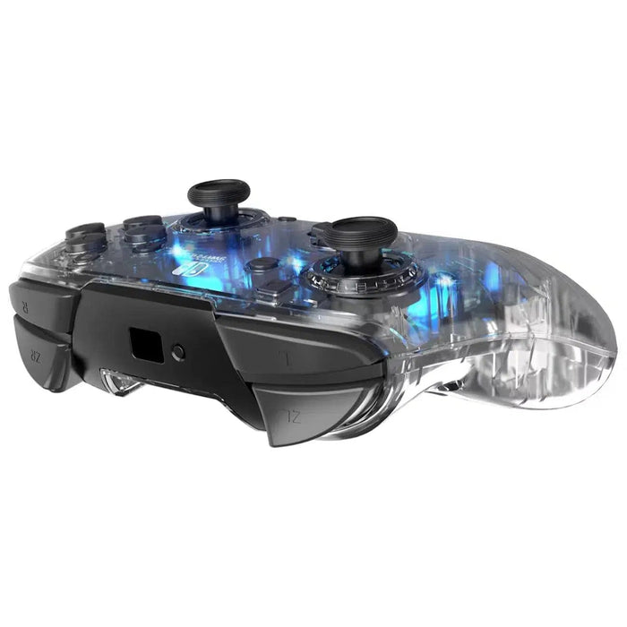 Nintendo Switch Wireless Controller (Glowing Afterglow See Through Version) - pdp - Deluxe Edition