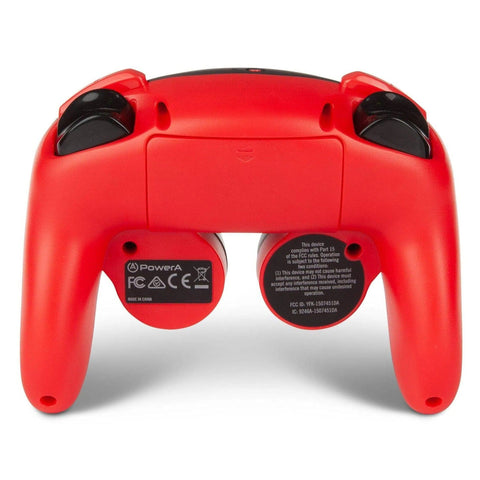 Nintendo Switch Wireless Controller (Mario Version) - PowerA - GameCube Style