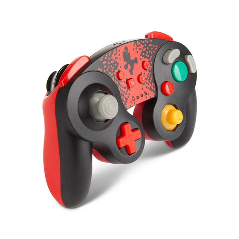 Nintendo Switch Wireless Controller (Mario Version) - PowerA - GameCube Style