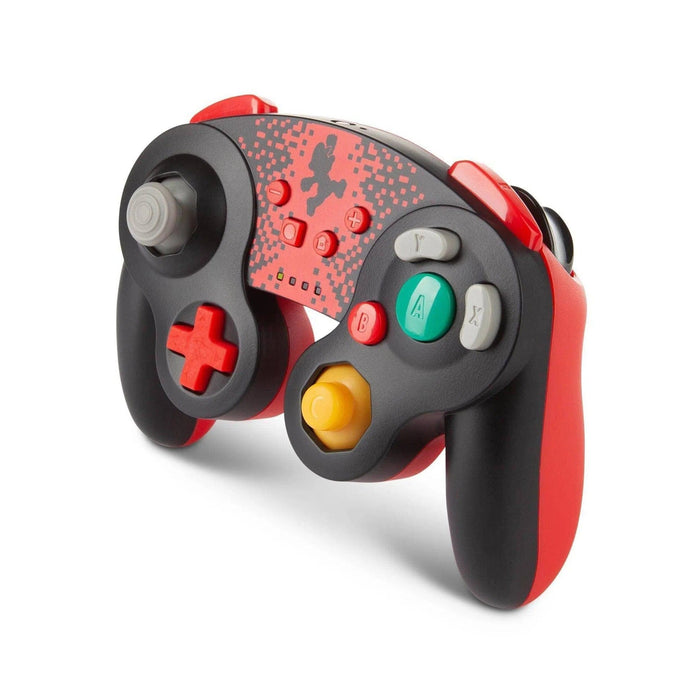 Nintendo Switch Wireless Controller (Mario Version) - PowerA - GameCube Style