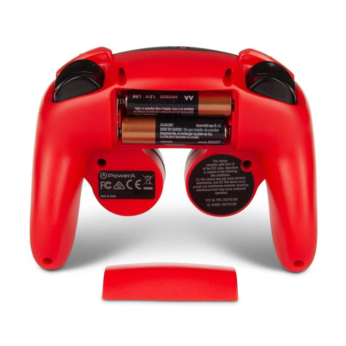 Nintendo Switch Wireless Controller (Mario Version) - PowerA - GameCube Style