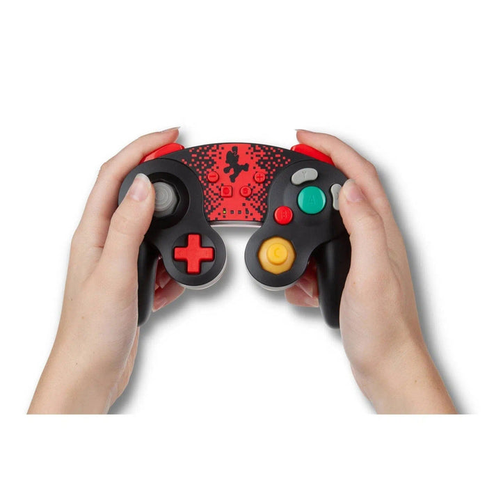 Nintendo Switch Wireless Controller (Mario Version) - PowerA - GameCube Style