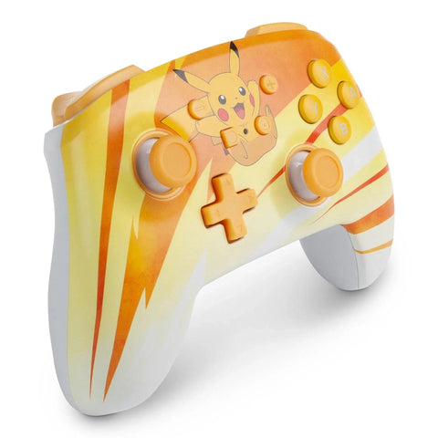 Nintendo Switch Wireless Controller (Pikachu Joy Version) - PowerA - Enhanced Edition