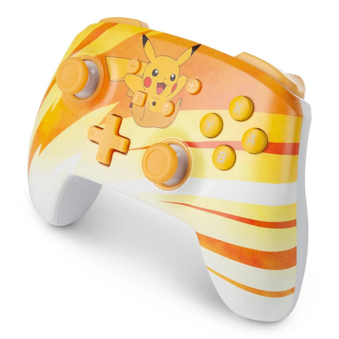 Nintendo Switch Wireless Controller (Pikachu Joy Version) - PowerA - Enhanced Edition