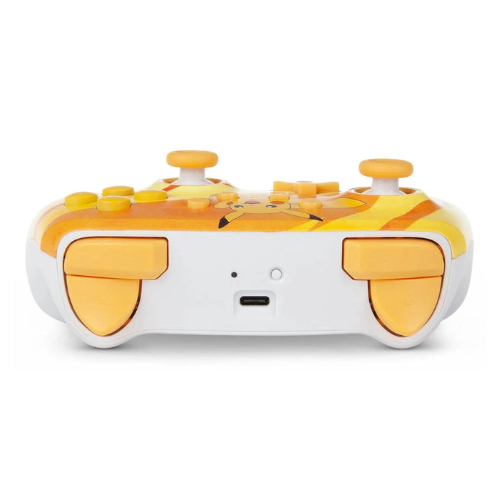 Nintendo Switch Wireless Controller (Pikachu Joy Version) - PowerA - Enhanced Edition