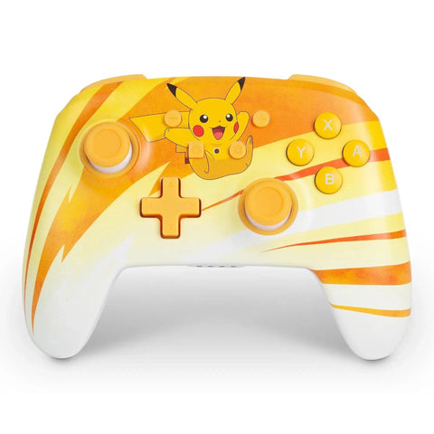 Nintendo Switch Wireless Controller (Pikachu Joy Version) - PowerA - Enhanced Edition