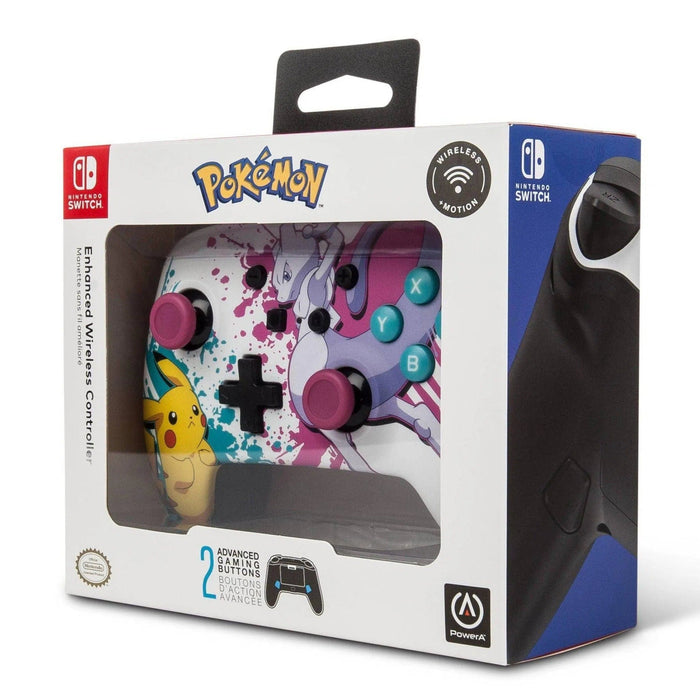 Nintendo Switch Wireless Controller (Pokémon Battle Version) - PowerA - Enhanced Edition