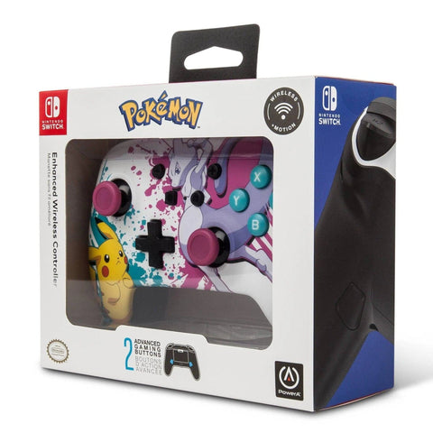 Nintendo Switch Wireless Controller (Pokémon Battle Version) - PowerA - Enhanced Edition