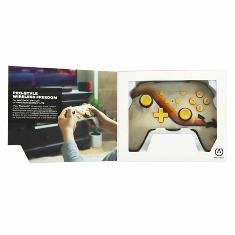 Nintendo Switch Wireless Controller (Retro Pikachu Version) - PowerA - Enhanced Edition
