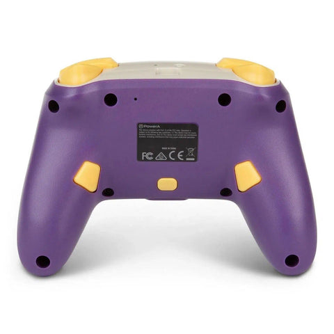 Nintendo Switch Wireless Controller (Retro Pikachu Version) - PowerA - Enhanced Edition