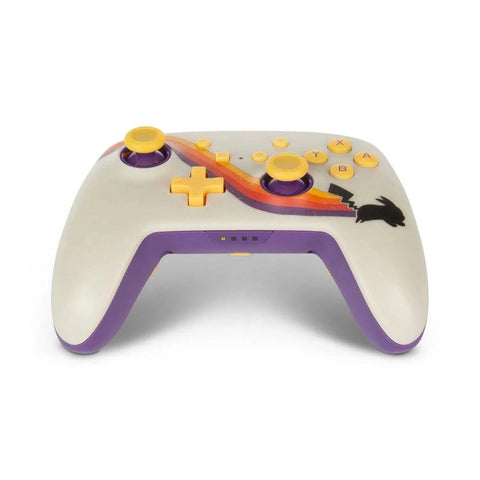 Nintendo Switch Wireless Controller (Retro Pikachu Version) - PowerA - Enhanced Edition