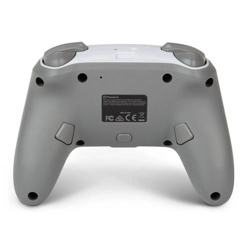 Nintendo Switch Wireless Controller (White) - PowerA - Enhanced Edition
