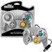 Nintendo Wii & Gamecube - Silver Wired Controller - Old Skool