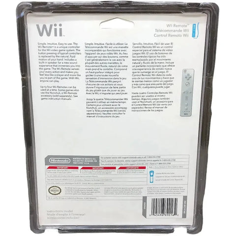 Nintendo Wii - White Wii Remote Controller - Nintendo