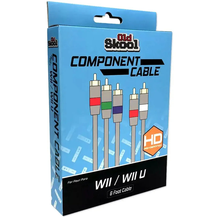 Nintendo Wii & Wii U - HD Component Cable (6' Cable) - Old Skool